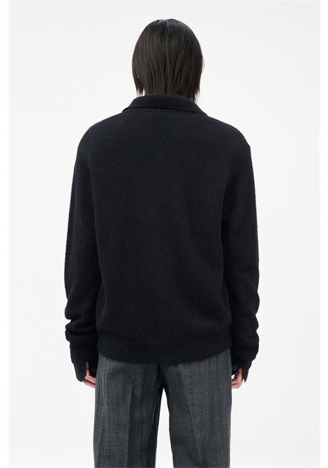 maglia evening polo uomo nera OUR LEGACY | M4213ECFSE